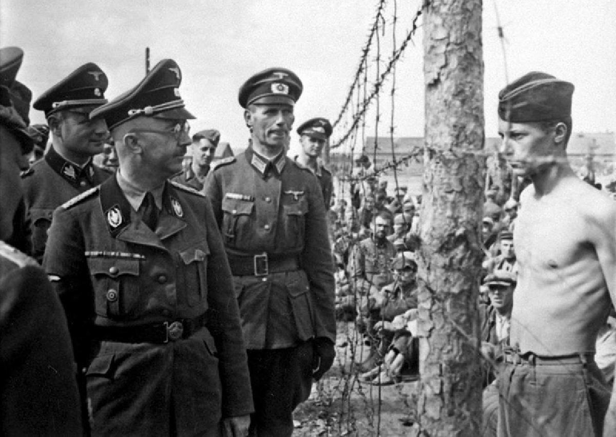 Визит Гиммлера в лагерь на улице Широкой